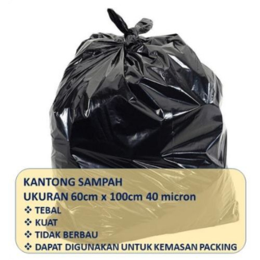 Plastik Sampah / Trash Bag Ukuran 60X100 Isi 11