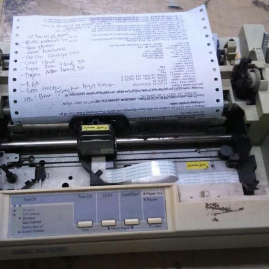 Perbaikan Printer Epson LX 300 +II