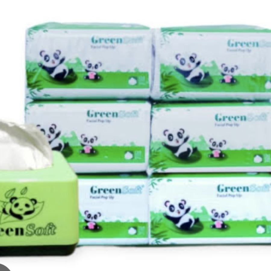 Tissue wajah panda