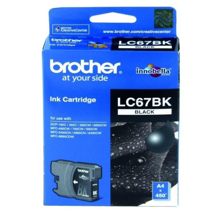 tinta brother LC 67 BLACK