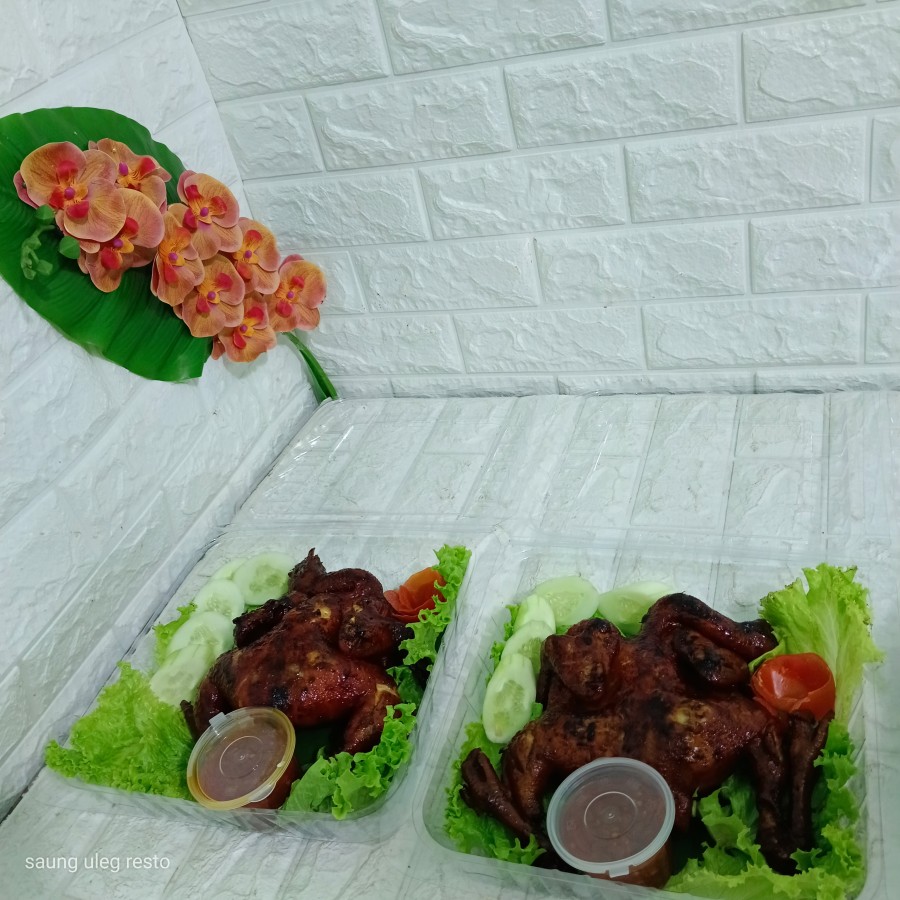 Ayam bakar utuh - depan