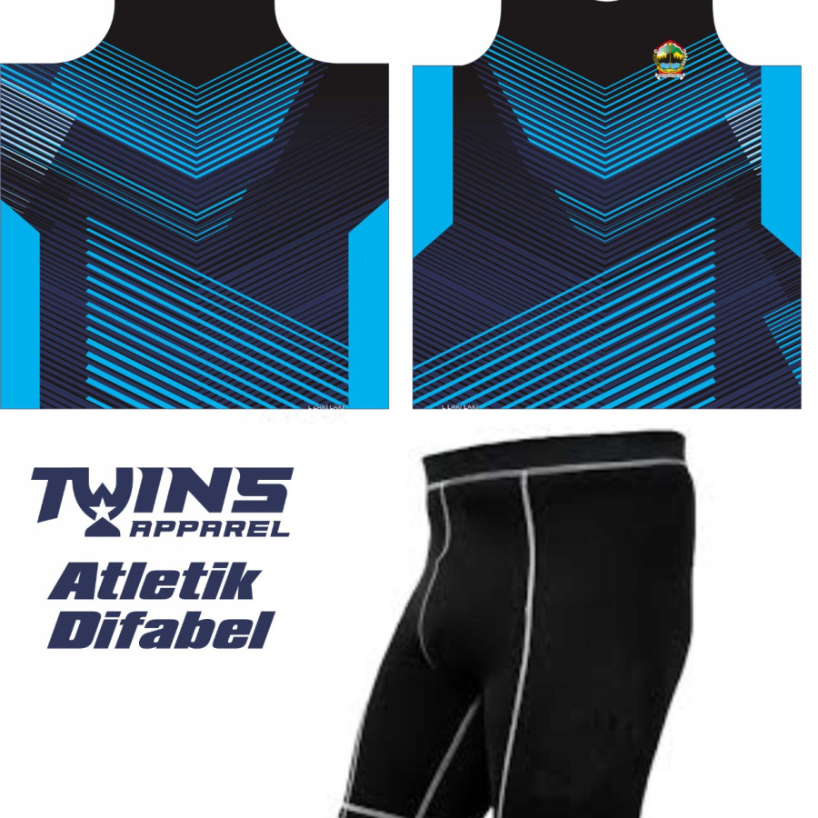 BAJU TANDING ATLETIK DIFABLE