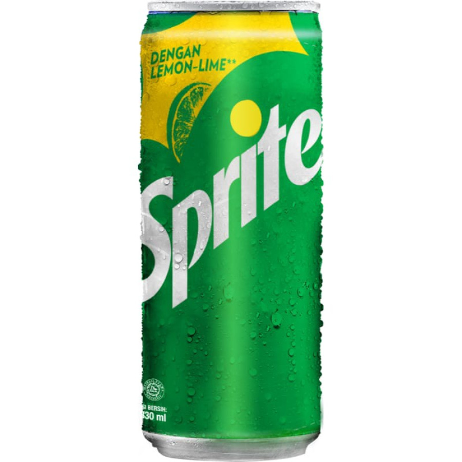 Minuman Rasa Soda Sprite Kaleng 330 Ml