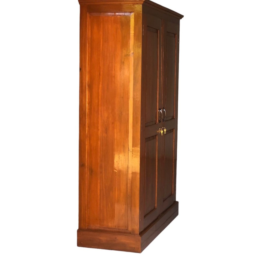 Lemari kayu pintu 2 - samping