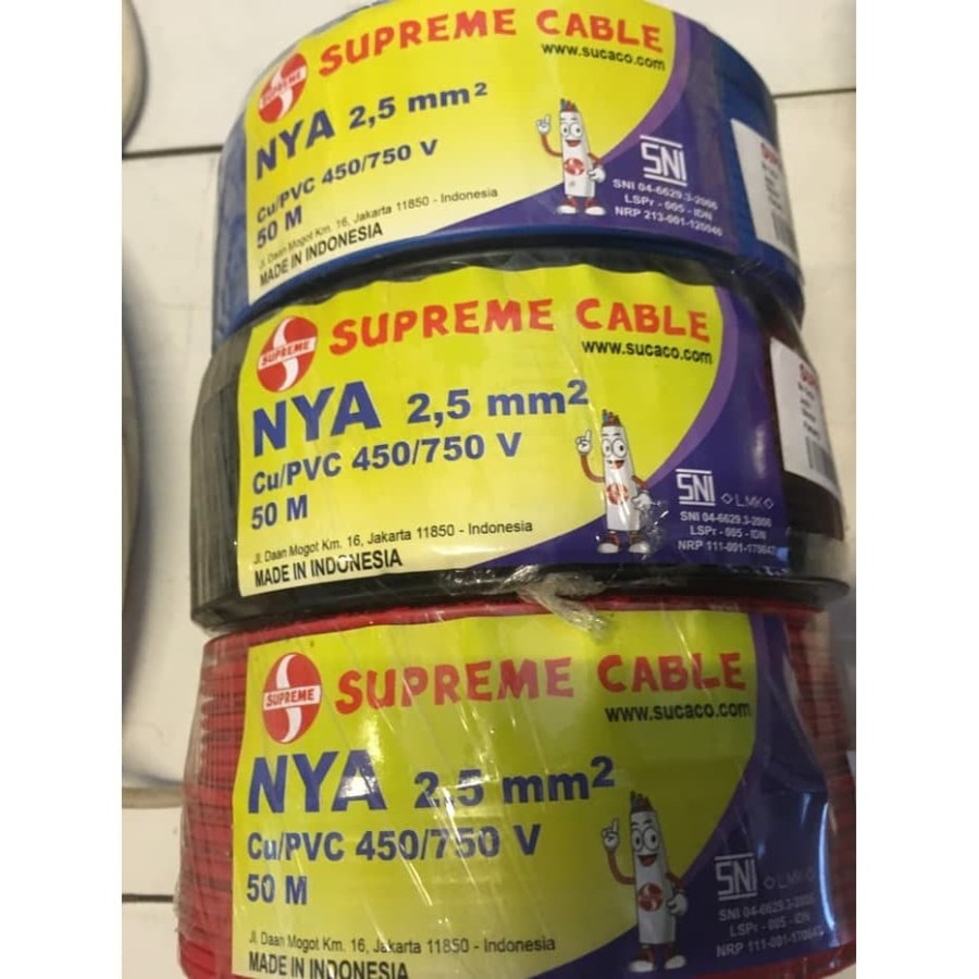 Kabel Supreme NYA 1 X 2,5 mm