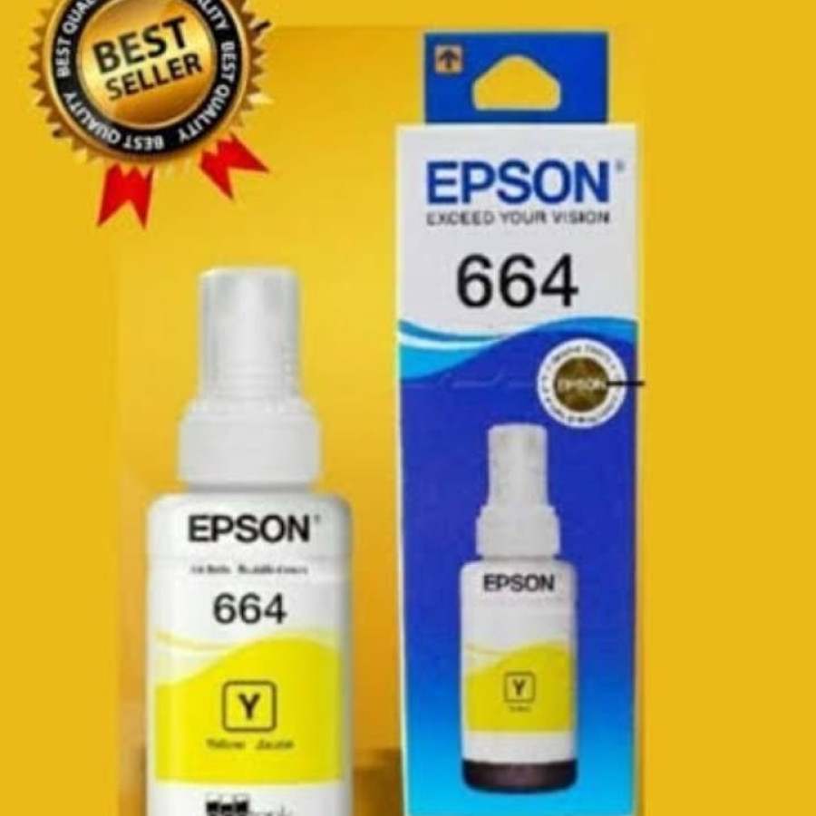 Tinta Epson 664 warna Kuning