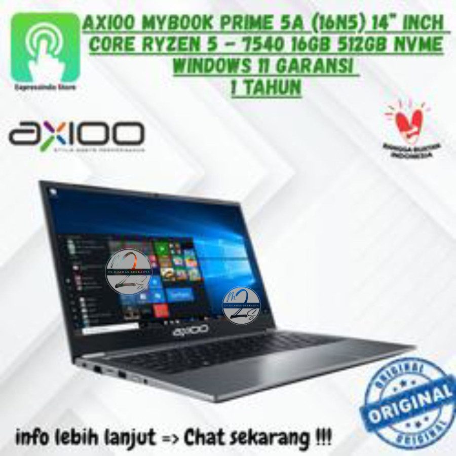 Axioo Mybook prime 5A - samping