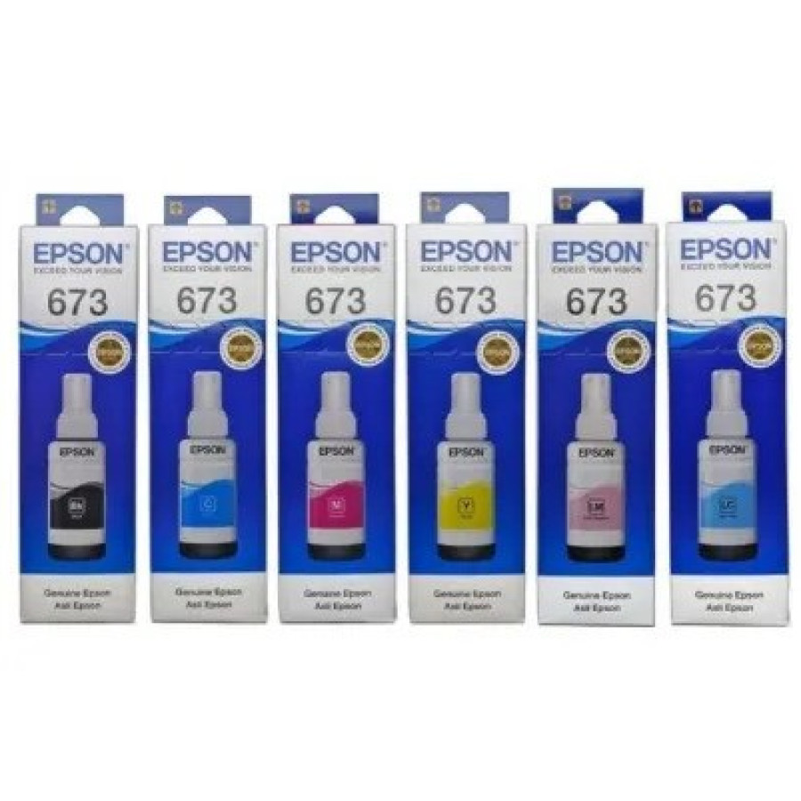 Tinta Ori Printer EPSON 673 - BK - depan
