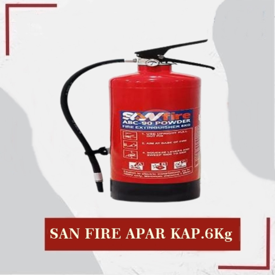 SAN FIRE APAR KAP. 6Kg