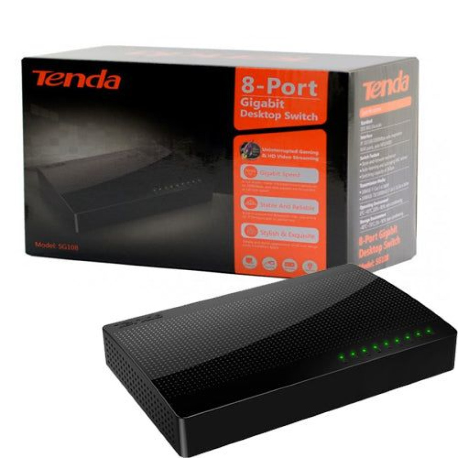 Switch Hub 8 Port Gigabit Tenda SG108