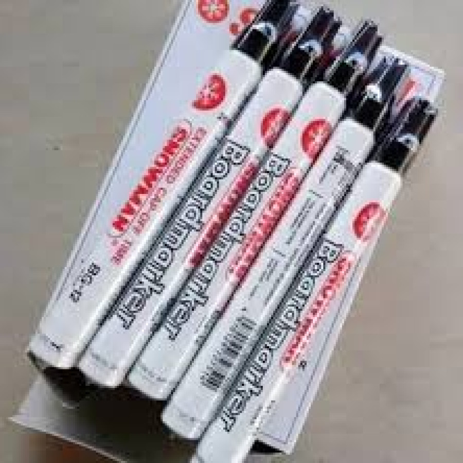 Spidol Besar Snowman Hitam