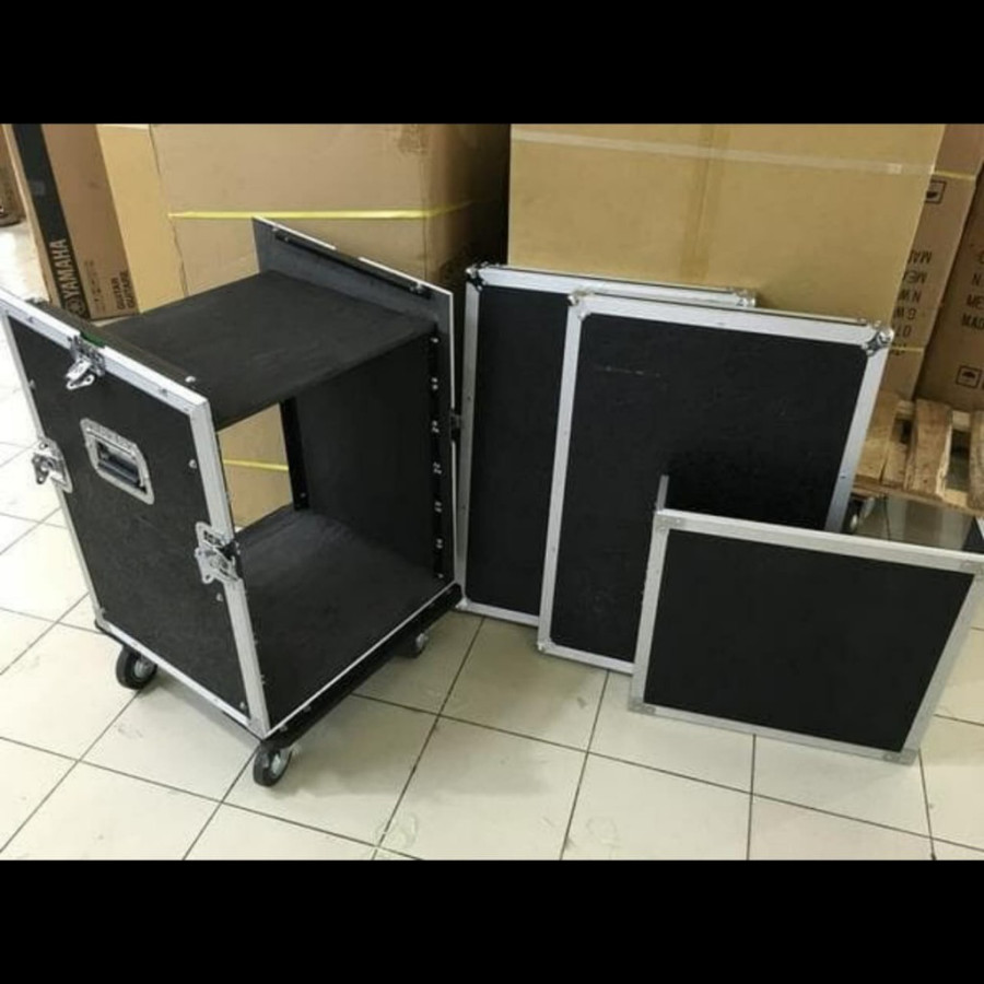 Hardcase Mixer dan Kabel - depan