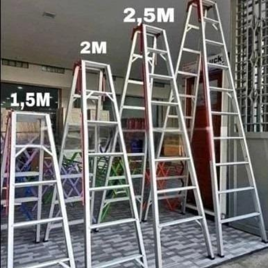 tangga aluminium 3 m - depan