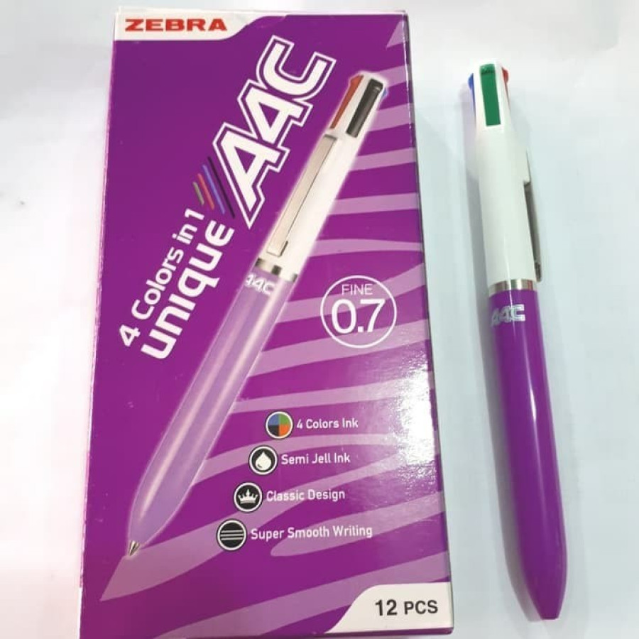 Ballpoint 4 in 1 A-4C - Zebra