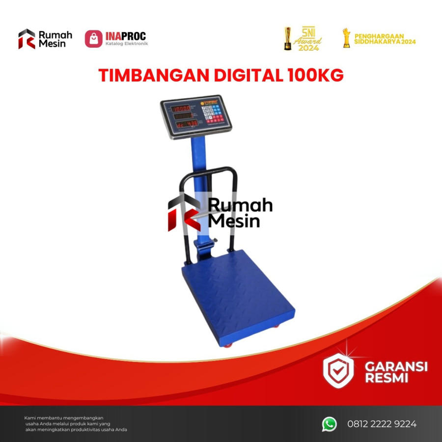 TIMBANGAN DIGITAL 100KG - depan