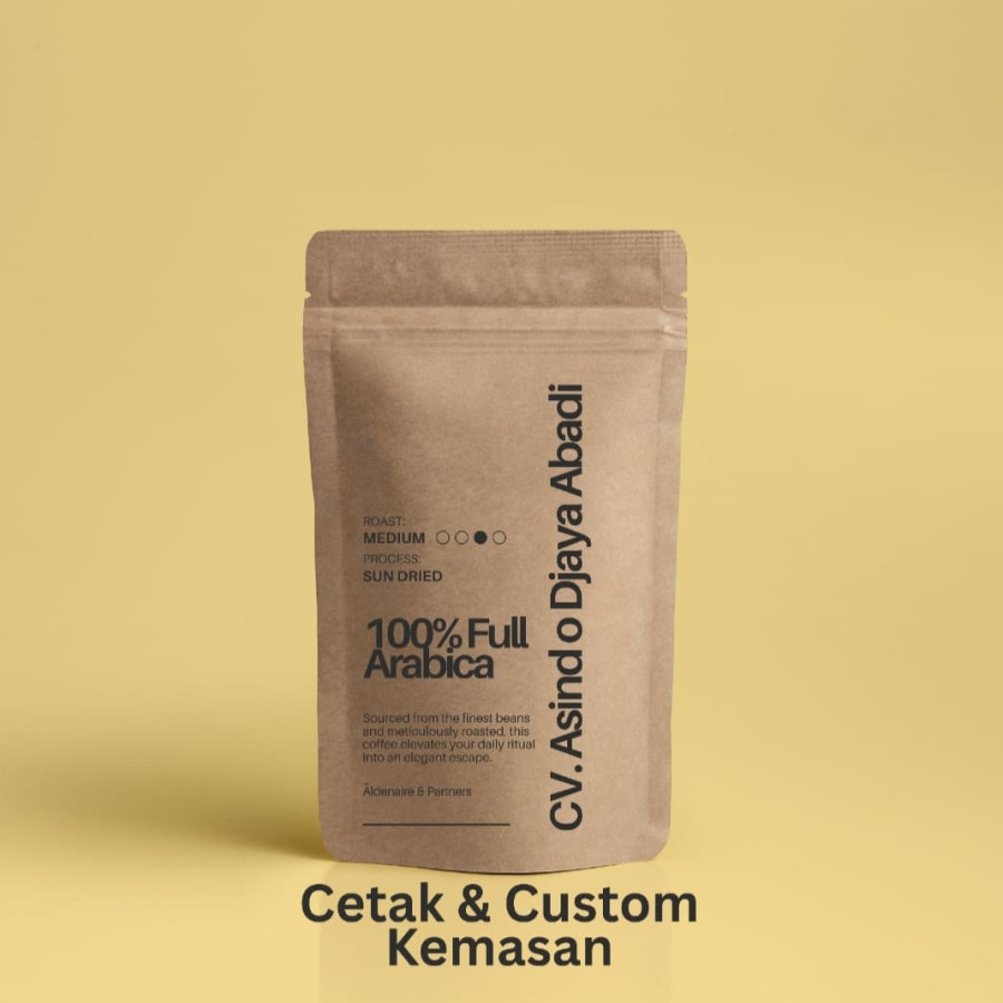 Cetak Kemasan Bahan Paper Foil Finishing Laminasi Glossy
