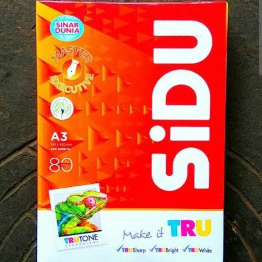 Sidu Kertas HVS A3 80 gsm