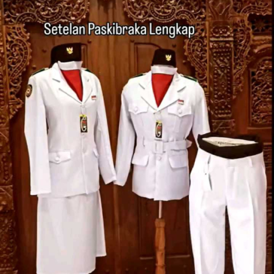 Seragam Paskibra Lengkap Pria/Wanita