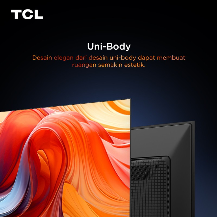 TCL 50P71B - 50 inch Google TV-4K UHD-HDR 10+-Dolby Audio-UniBody - detail