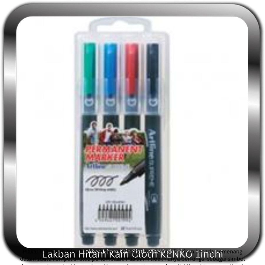 Spidol Transparant 4 Warna ARTLINE - utama