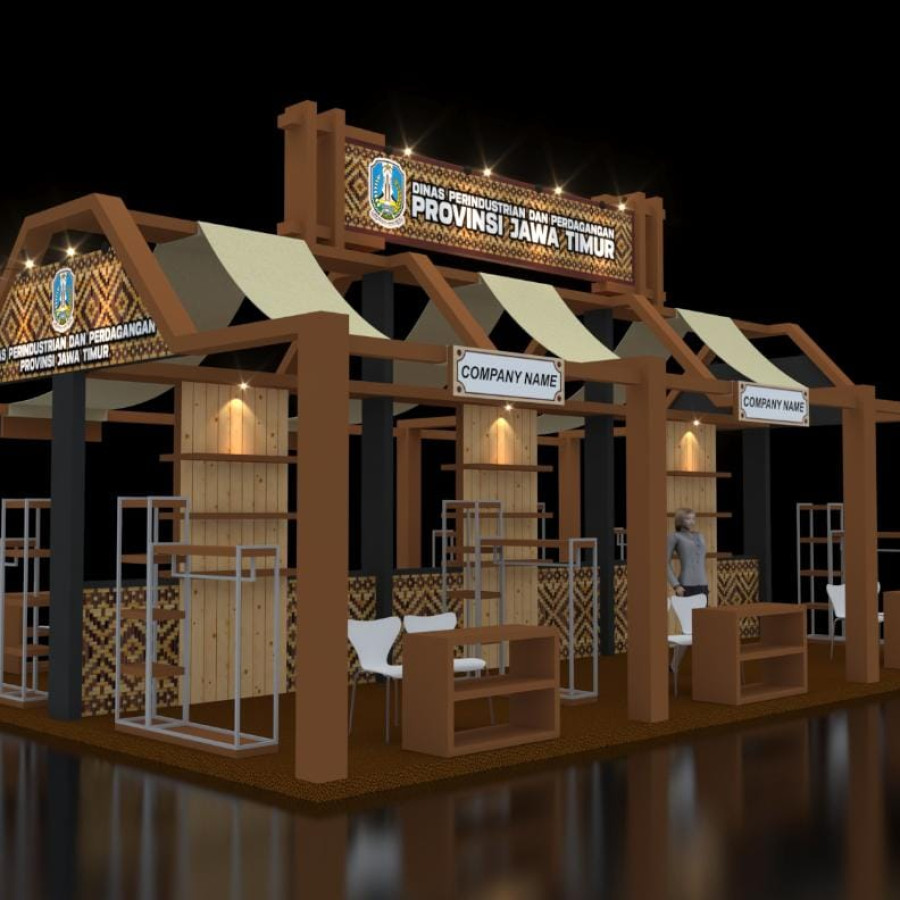 Jasa Dekorasi Stand Pameran - samping