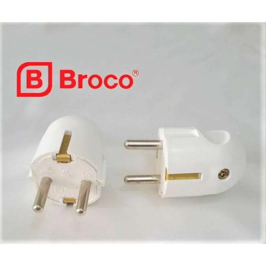 STEKER ARDE BROCO PUTIH - depan