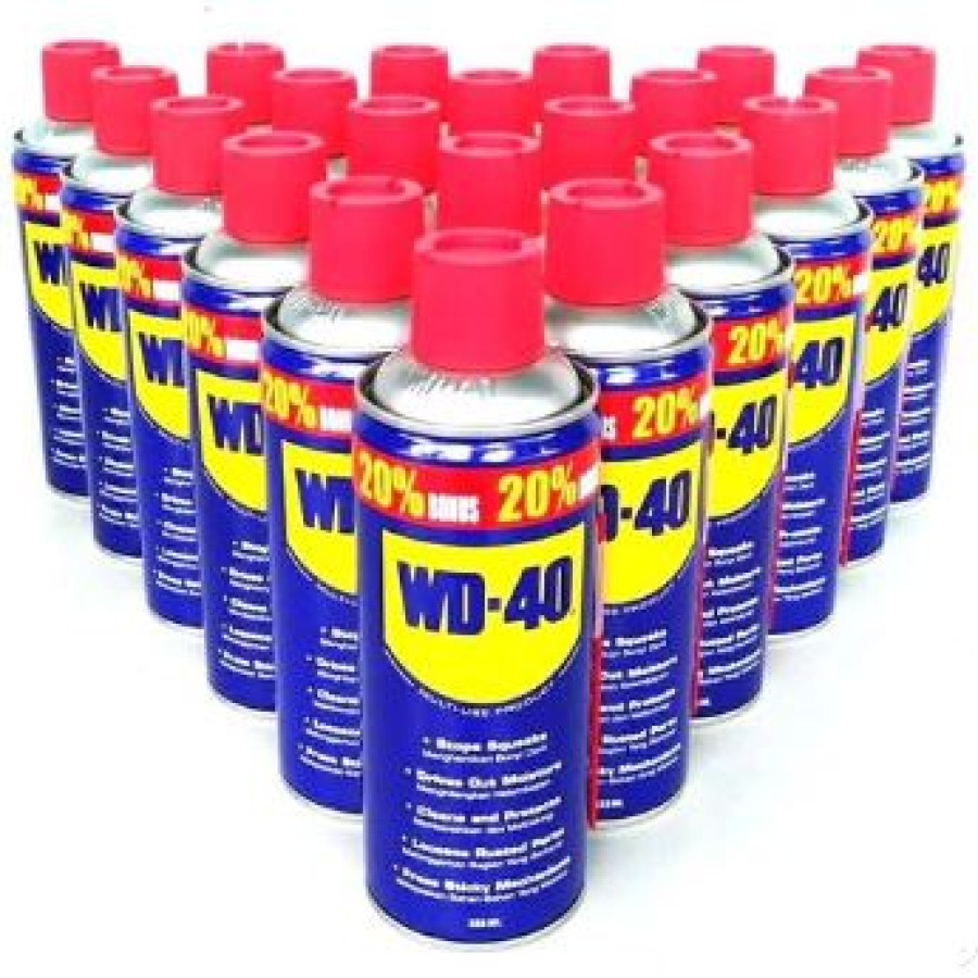 WD 40 ukuran 333ml - samping