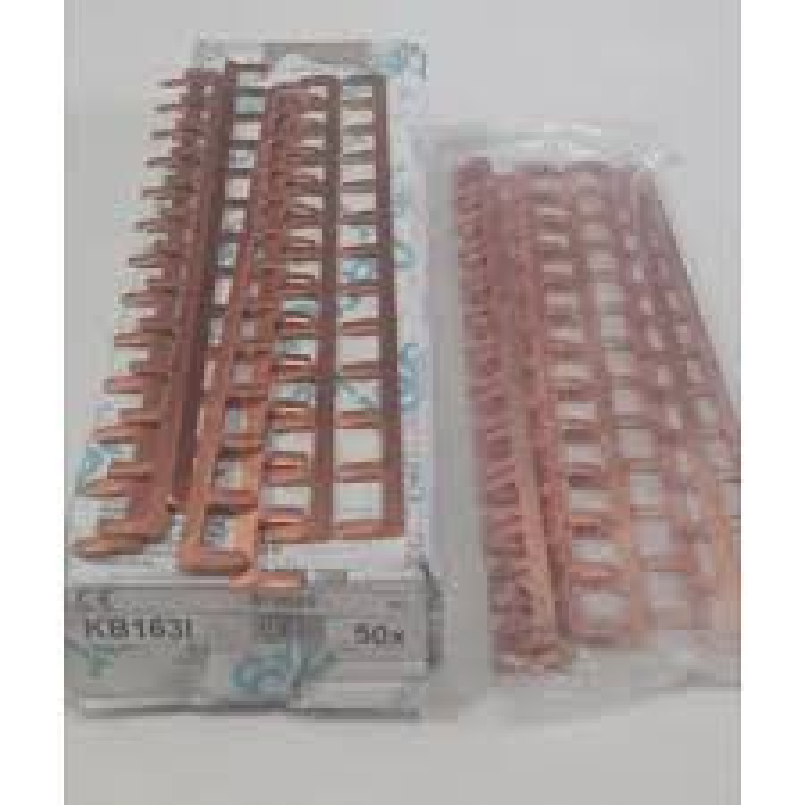 Pemasangan Sisir Tembaga - samping