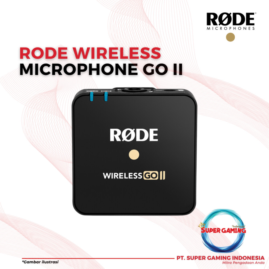 Rode Wireless GO II 2-Person Compact Digital Wireless Microphone