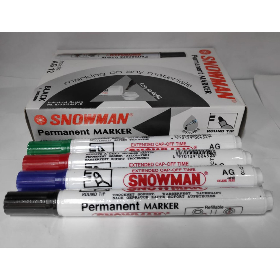 Spidol Permanent Snowmann