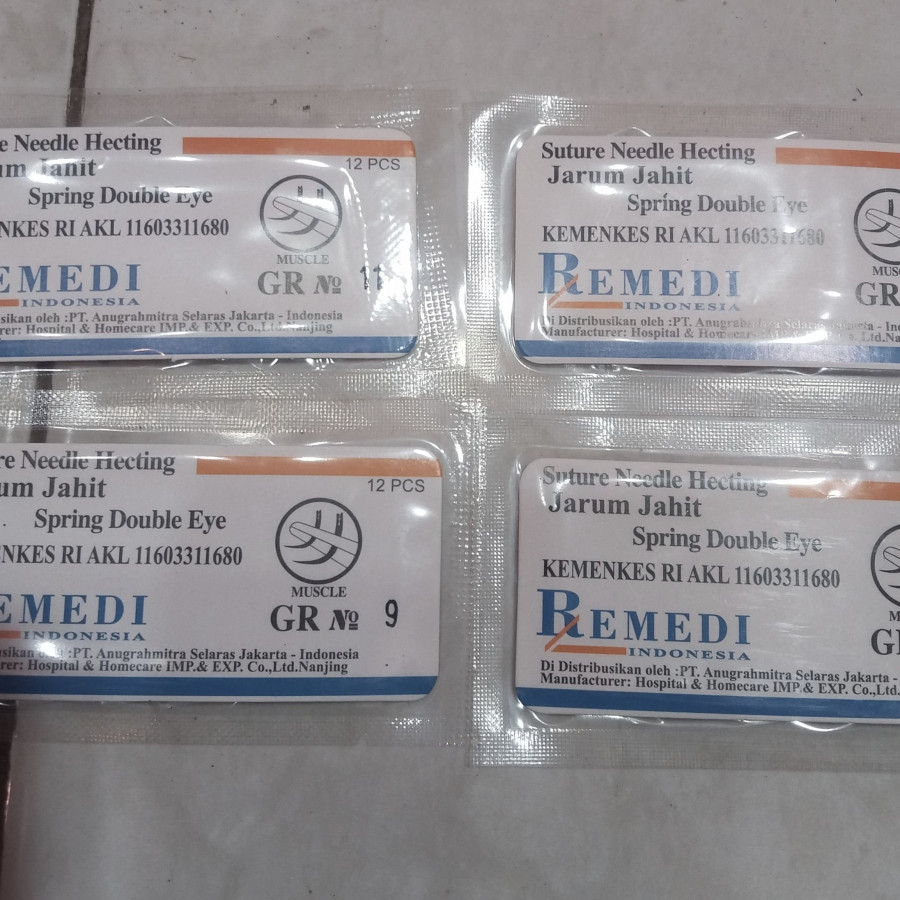 Suture Needle Hecting (Jarum jahit)