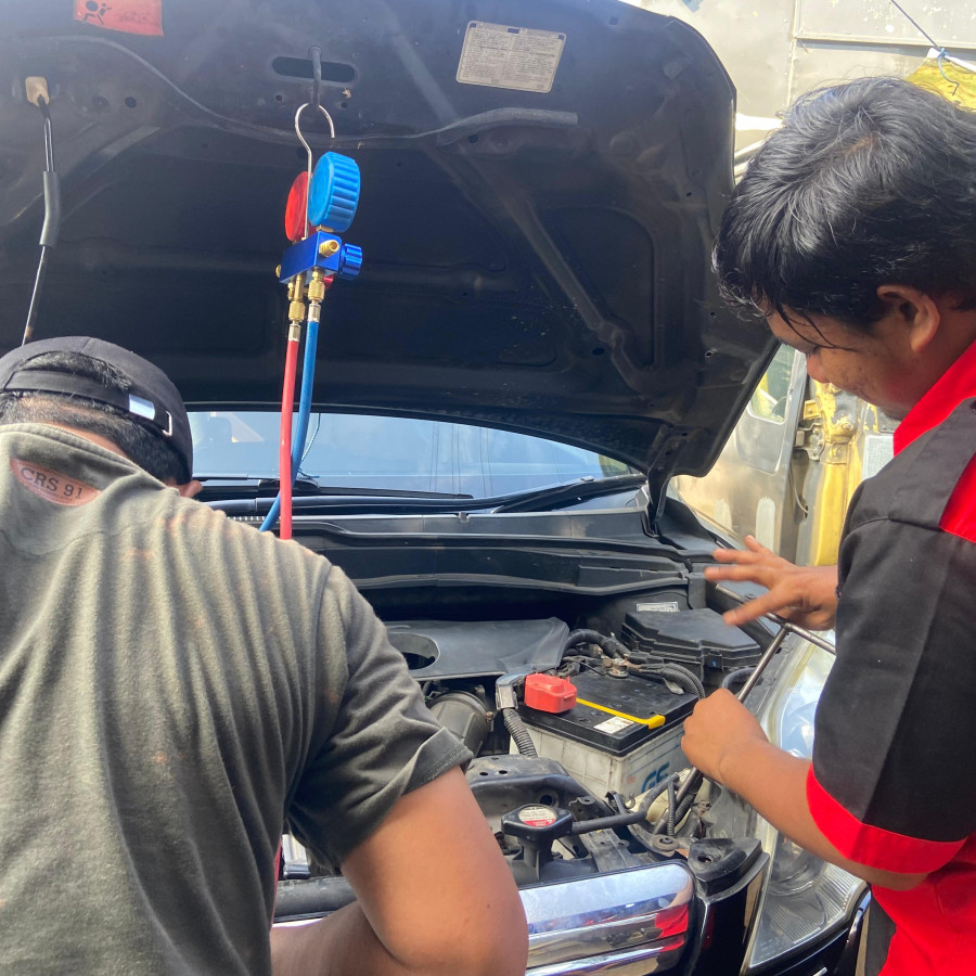 PAKET GANTI SPARE PART AC ( COMPRESSOR & MANICLUTH AC ) - KATEGORI NISSAN