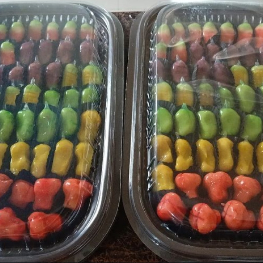 Kue Bangkok Mini dan Kemasan Mika - depan