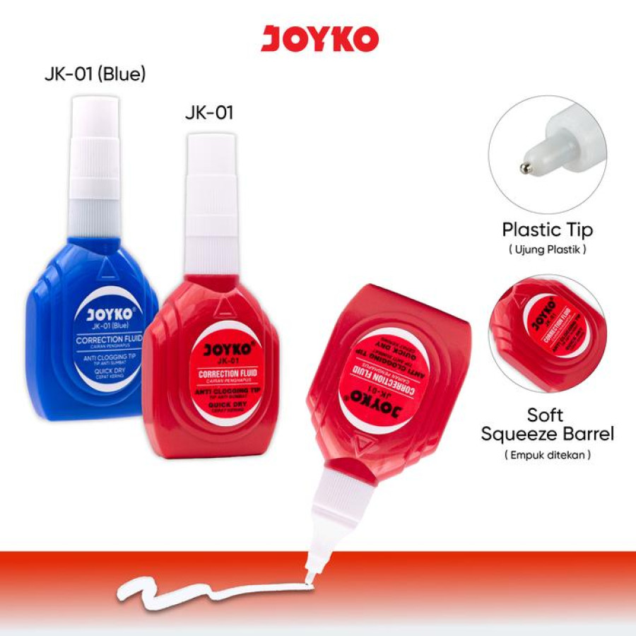 JOYKO TIP-EX JK 01A CORECTION, PENGAHPUS TINTA - utama