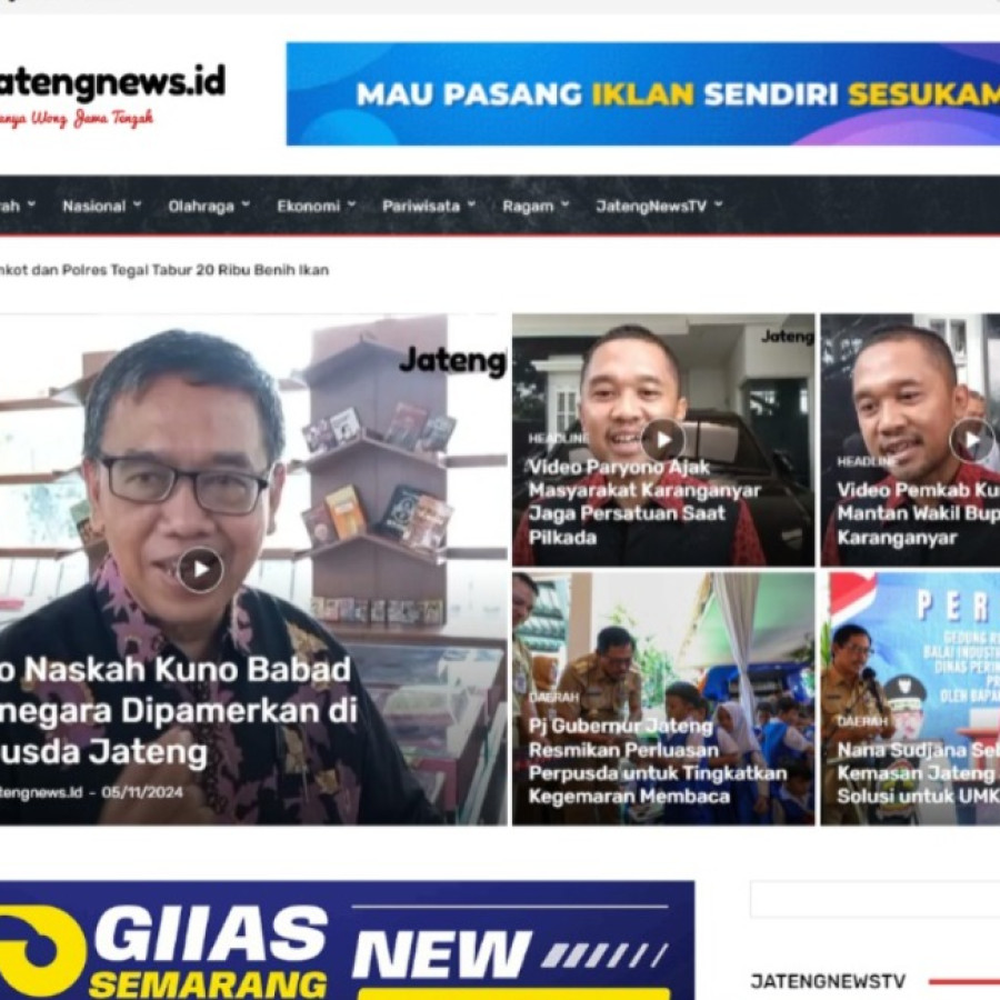 Blow Up di Media Online Jatengnews.id (