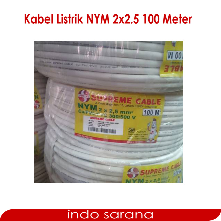 Kabel Listrik NYM 100 Meter