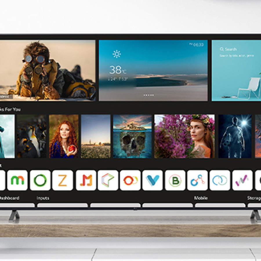 LG 55 Inch 55UT801C dengan built-in Chromecast - utama