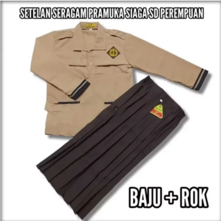 Seragam Pramuka SD perempuan