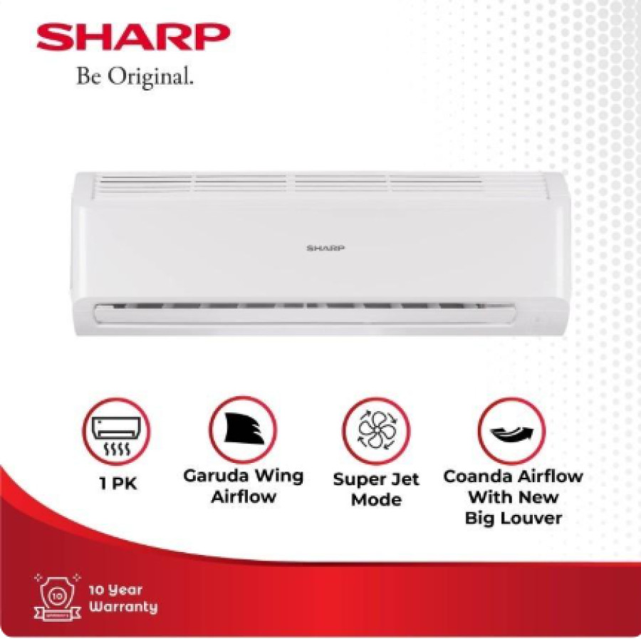 AC SHARP AH-9BEY TURBO COOL SERIES R32
