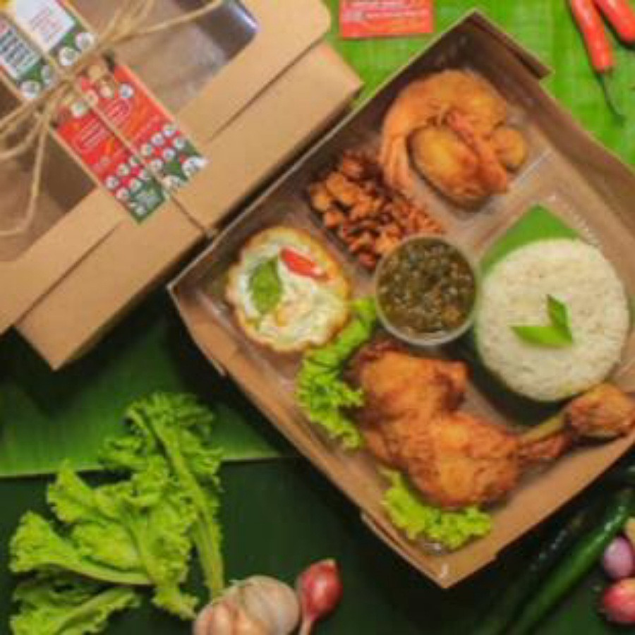 Nasi kotak b - depan