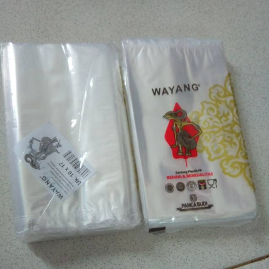 Kantong Plastik Bening Ukuran 10 X 17 Cm