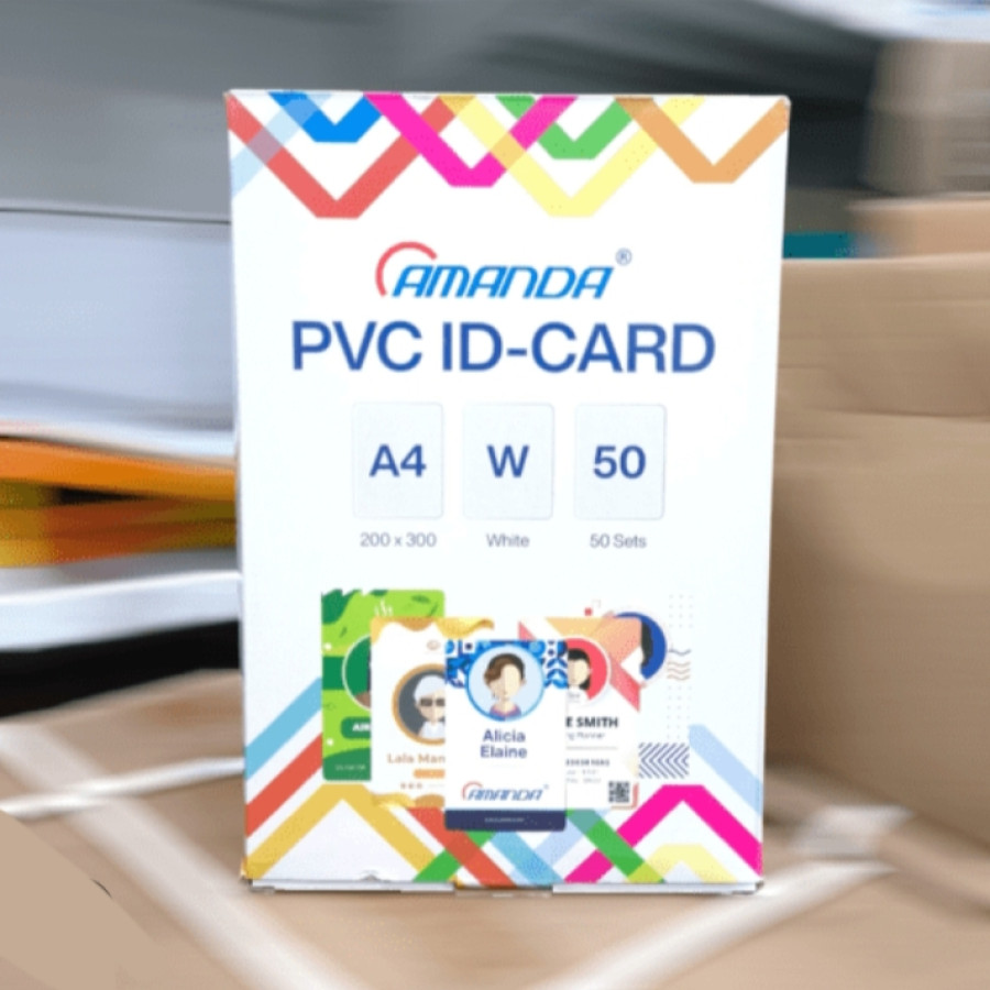 ID Card Bahan PVC A4