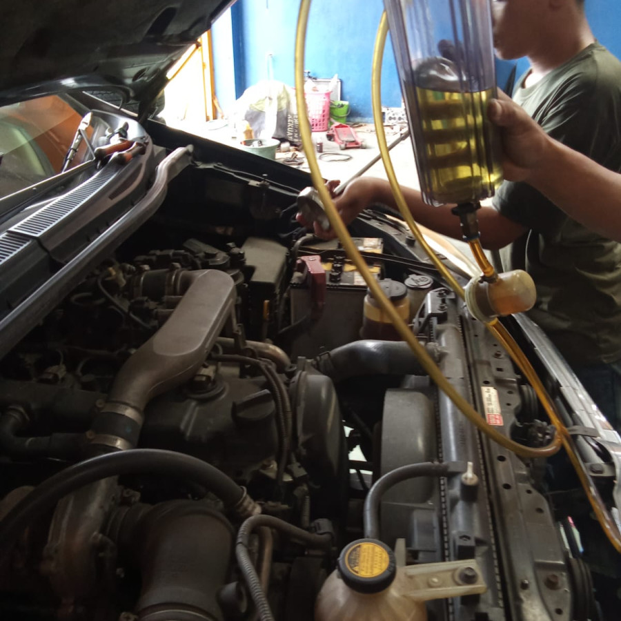 Pemeliharaan / Perawatan Kendaraan Bermotor Roda 4 Sedang (Matic) - depan