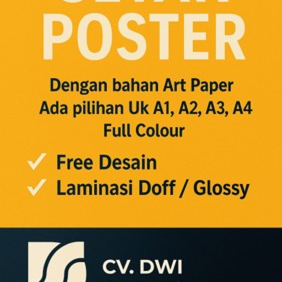 POSTER CUSTOM A4