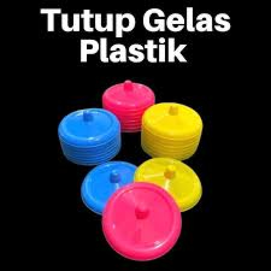 Tutup gelas plastik