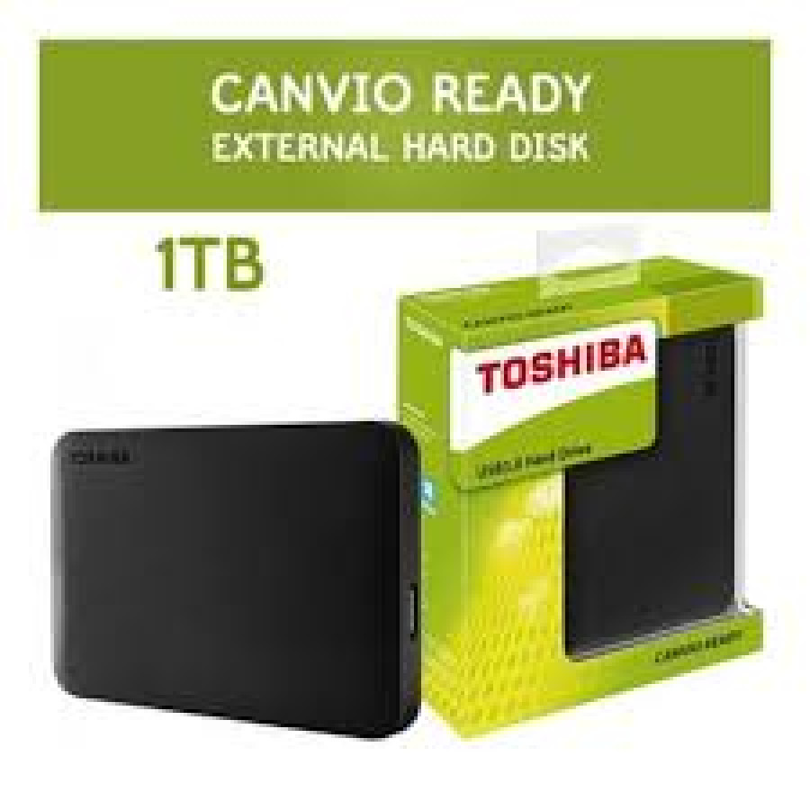 Harddisk Toshiba USB 3.0 Hard Drive 1 TB - utama