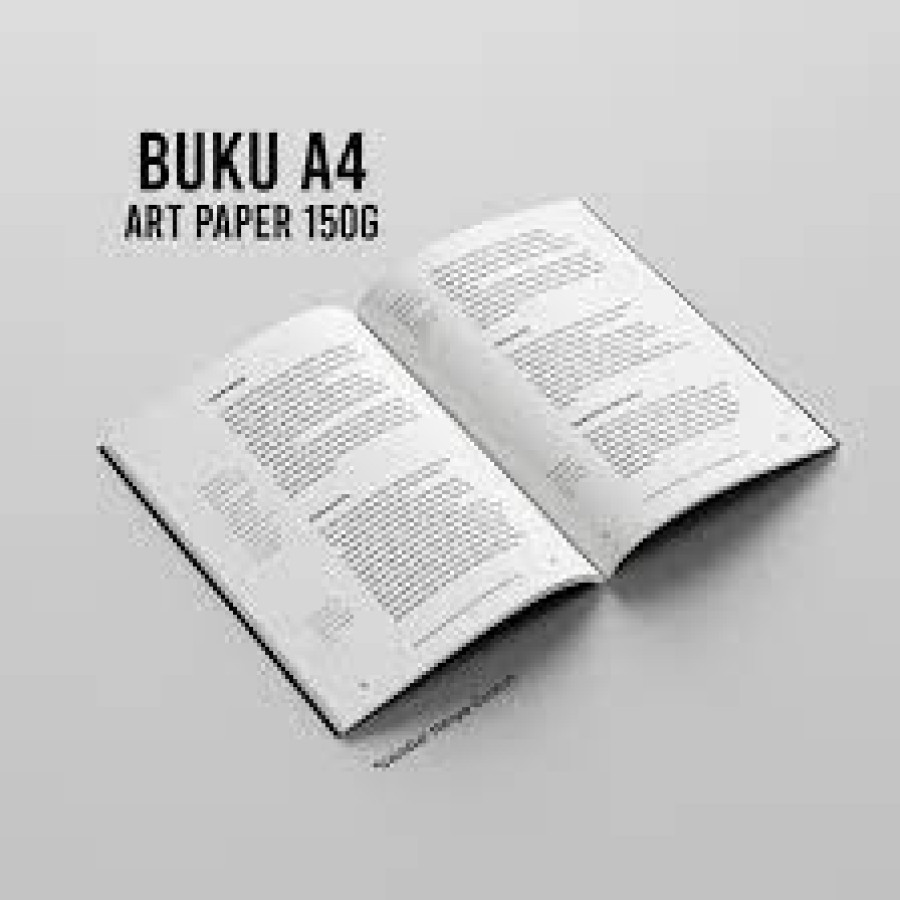 CETAK BUKU CUSTOM SOFT COVER - samping