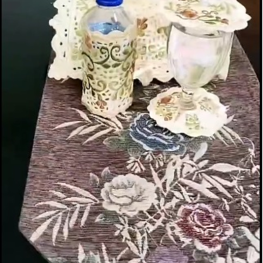 Sarung botol minuman, Home made - utama