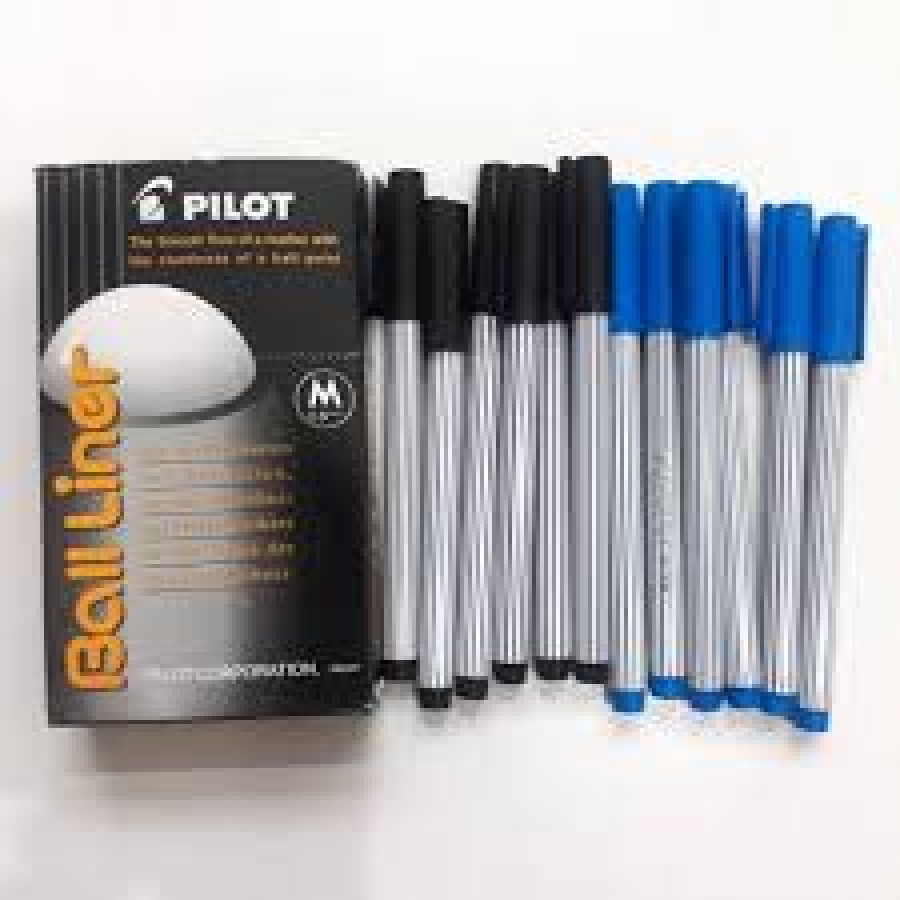 PILOT BALLINER 0.8mm / Pulpen / Pen/Balpen/Ballpoint - utama