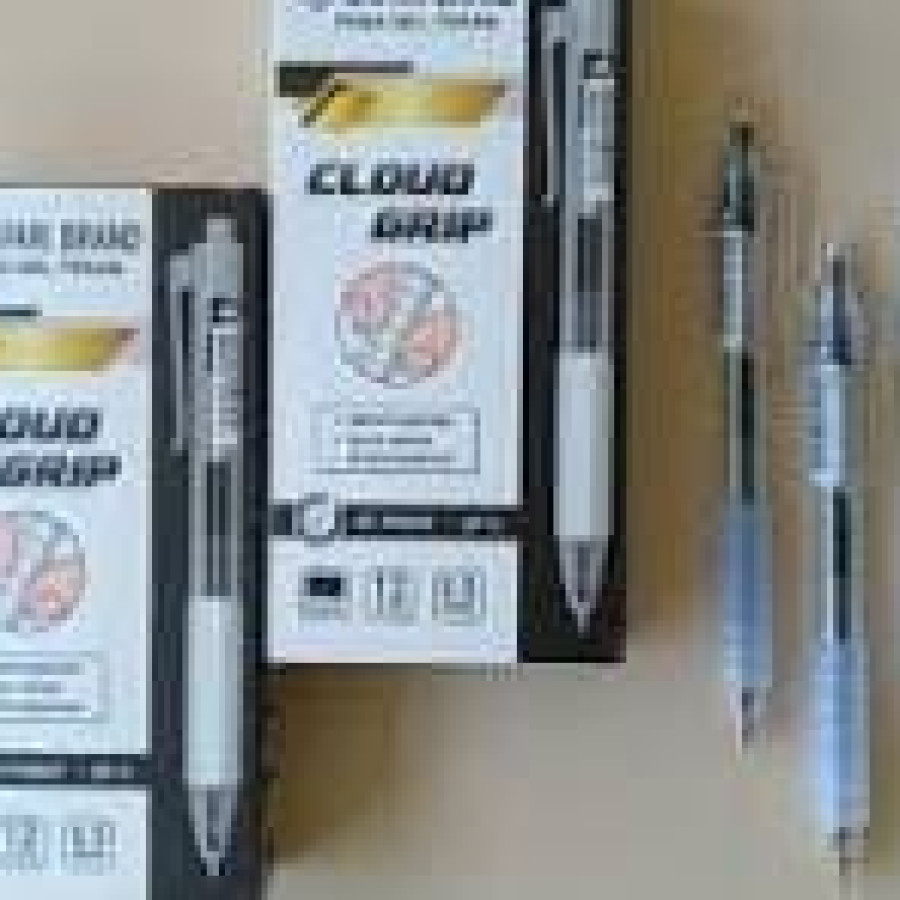 bolpoint /pulpen cloud grip - samping
